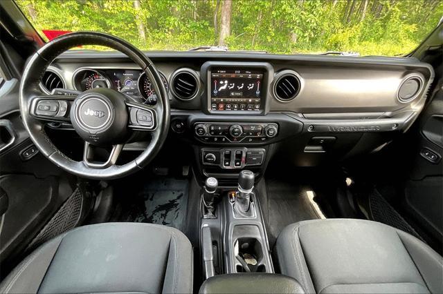 used 2021 Jeep Wrangler car, priced at $29,470