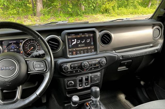 used 2021 Jeep Wrangler car, priced at $29,470