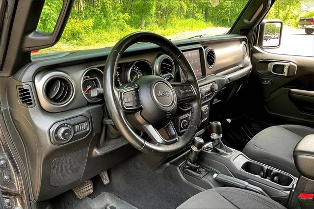 used 2021 Jeep Wrangler car, priced at $29,470