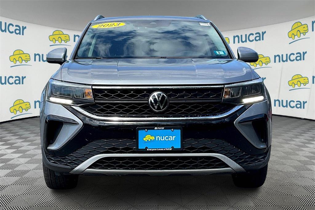 used 2023 Volkswagen Taos car, priced at $19,998