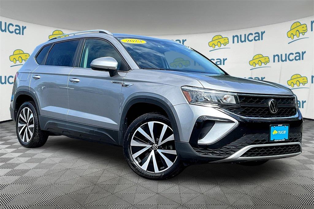 used 2023 Volkswagen Taos car, priced at $19,998