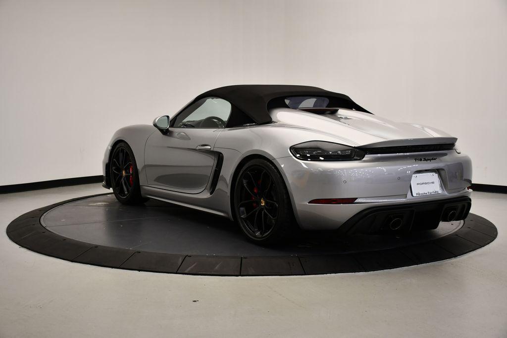 used 2021 Porsche 718 Spyder car, priced at $135,770