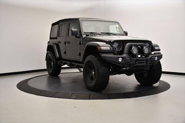 used 2022 Jeep Wrangler Unlimited car, priced at $52,690