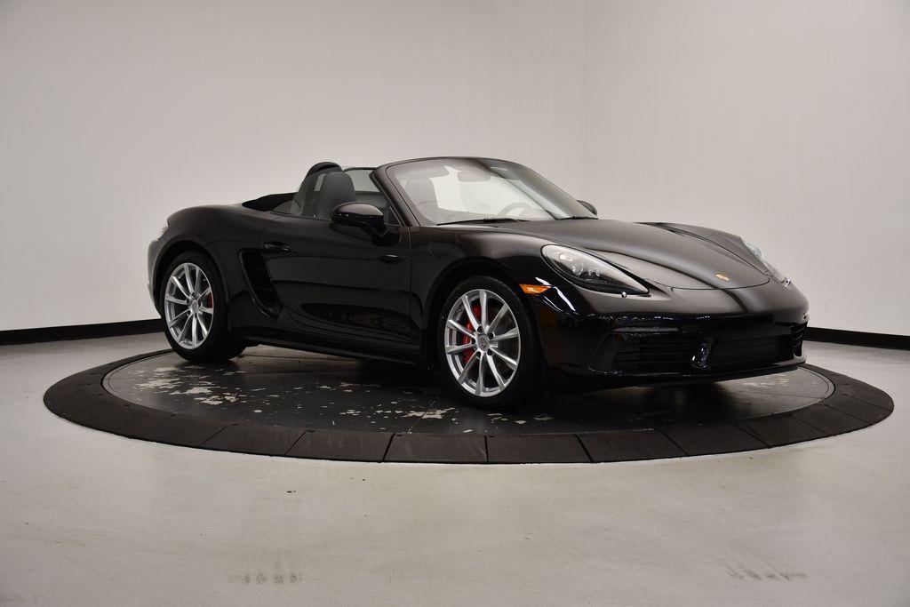 new 2025 Porsche 718 Boxster car, priced at $96,905