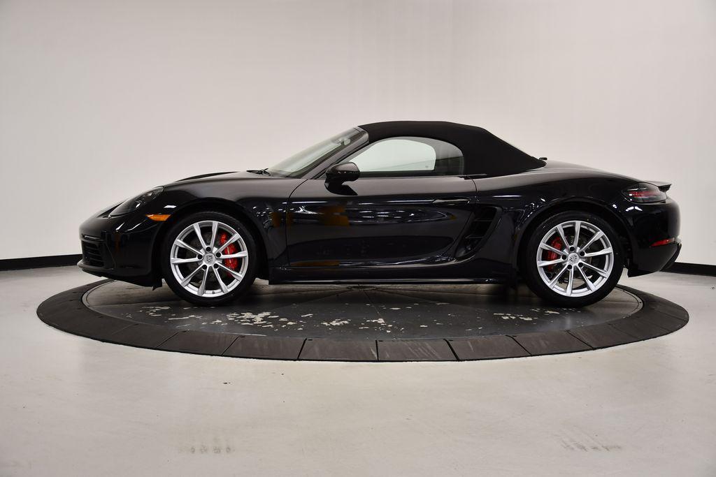 new 2025 Porsche 718 Boxster car, priced at $96,905