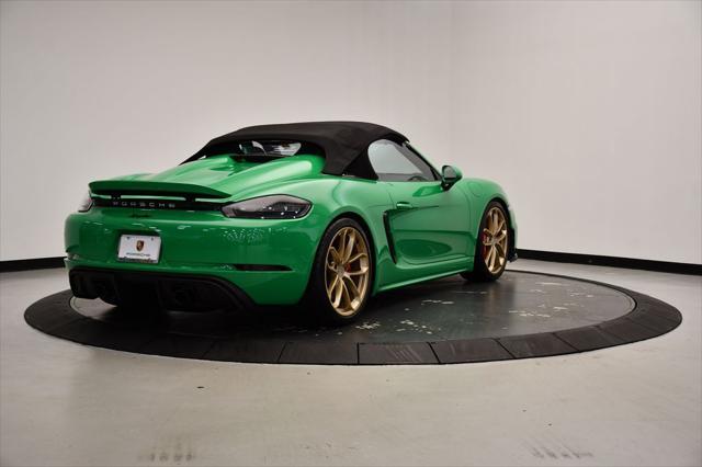 used 2023 Porsche 718 Spyder car, priced at $148,790