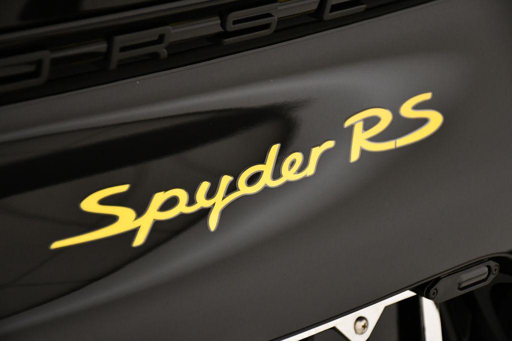 used 2025 Porsche 718 Spyder car, priced at $228,907