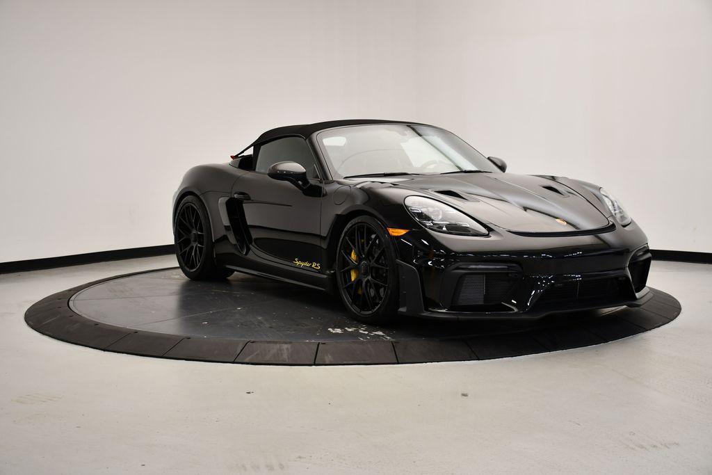 used 2025 Porsche 718 Spyder car, priced at $228,907