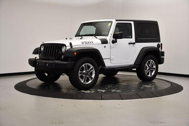 used 2017 Jeep Wrangler car, priced at $23,790