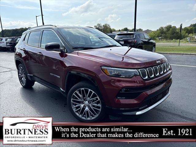 used 2022 Jeep Compass car, priced at $19,491