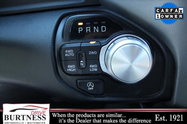 used 2022 Ram 1500 car, priced at $42,383