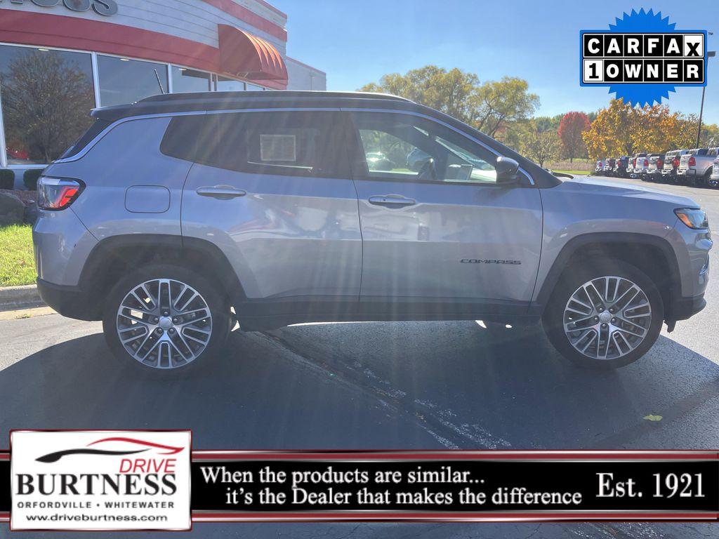 used 2023 Jeep Compass car, priced at $22,000
