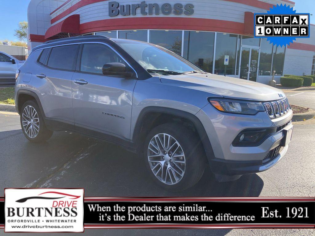 used 2023 Jeep Compass car, priced at $22,000