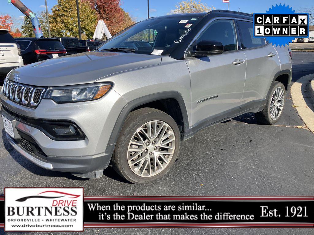 used 2023 Jeep Compass car, priced at $22,000