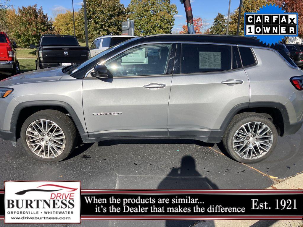 used 2023 Jeep Compass car, priced at $22,000