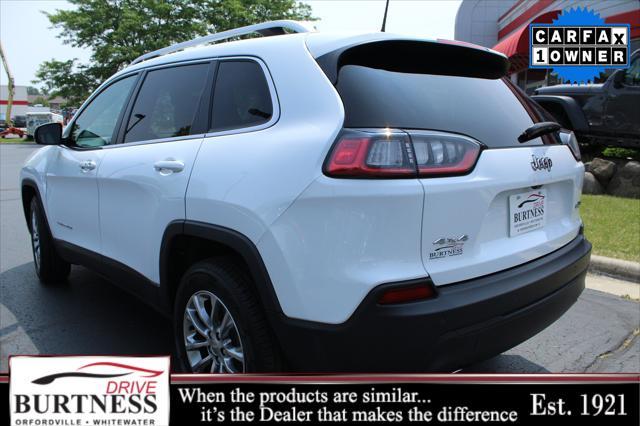 used 2021 Jeep Cherokee car, priced at $22,468