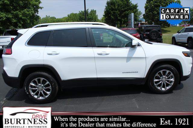 used 2021 Jeep Cherokee car, priced at $22,468