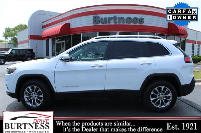 used 2021 Jeep Cherokee car, priced at $22,468