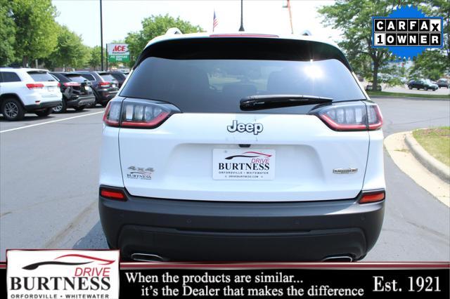 used 2021 Jeep Cherokee car, priced at $22,468