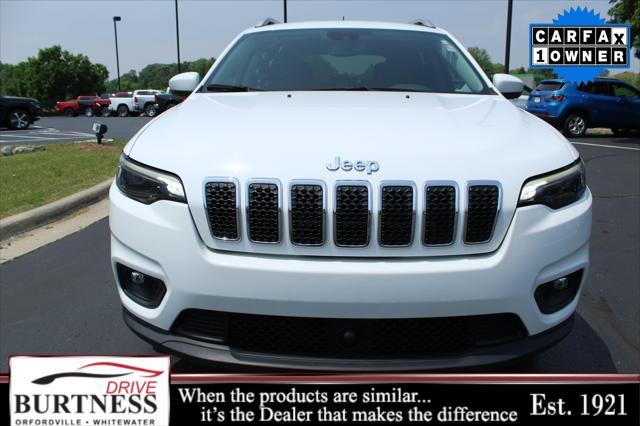 used 2021 Jeep Cherokee car, priced at $22,468