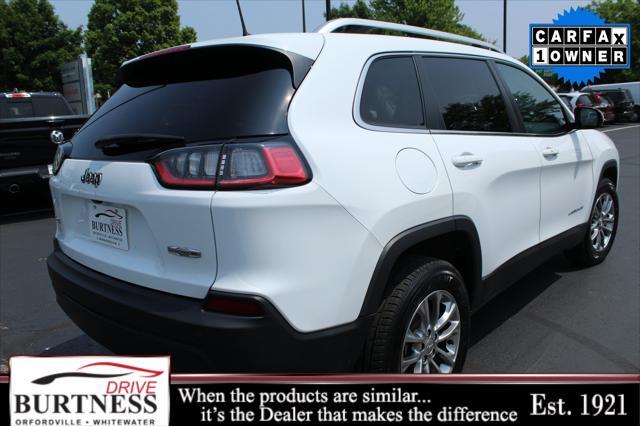 used 2021 Jeep Cherokee car, priced at $22,468