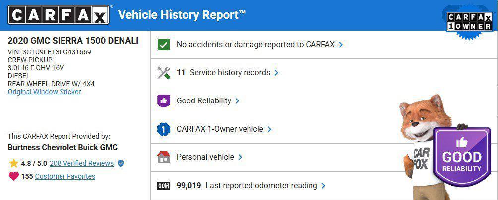 used 2020 GMC Sierra 1500 car, priced at $34,995