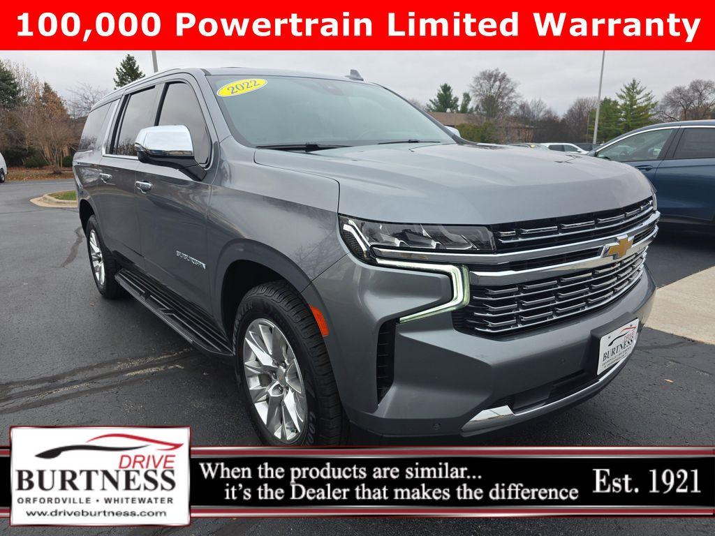 used 2022 Chevrolet Suburban car, priced at $47,995