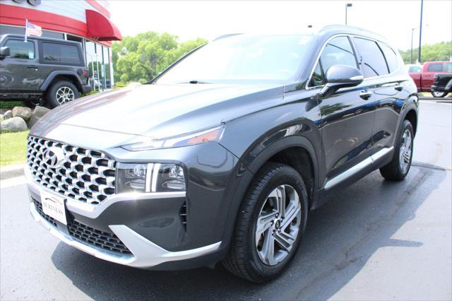 used 2021 Hyundai Santa Fe car, priced at $20,620
