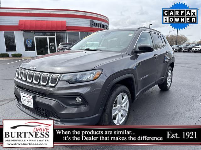 used 2022 Jeep Compass car, priced at $21,591
