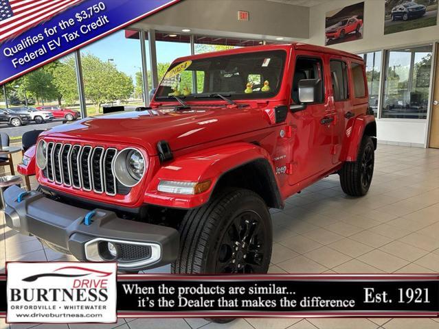 new 2024 Jeep Wrangler 4xe car, priced at $62,817