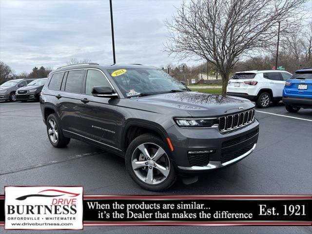 used 2021 Jeep Grand Cherokee L car, priced at $31,472