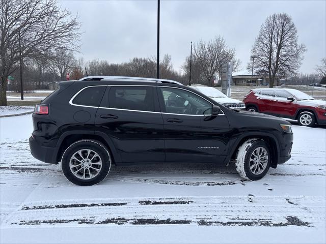 used 2021 Jeep Cherokee car, priced at $20,987