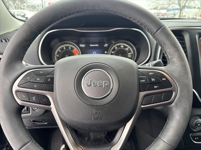 used 2021 Jeep Cherokee car, priced at $20,987