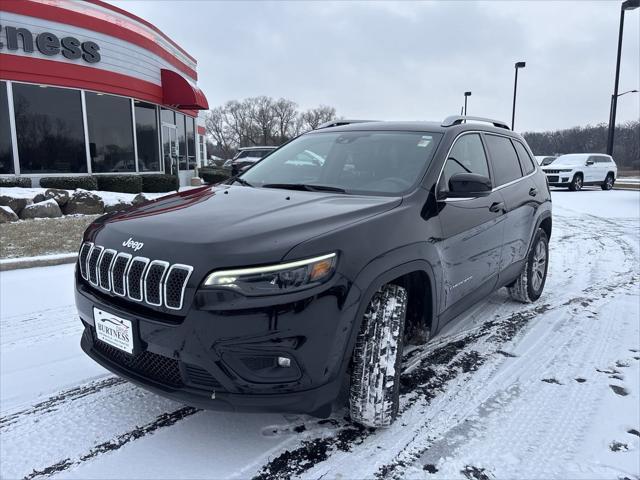 used 2021 Jeep Cherokee car, priced at $20,987