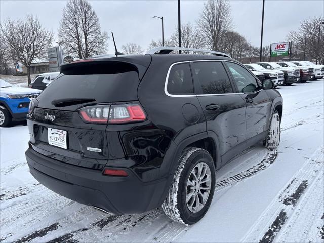 used 2021 Jeep Cherokee car, priced at $20,987