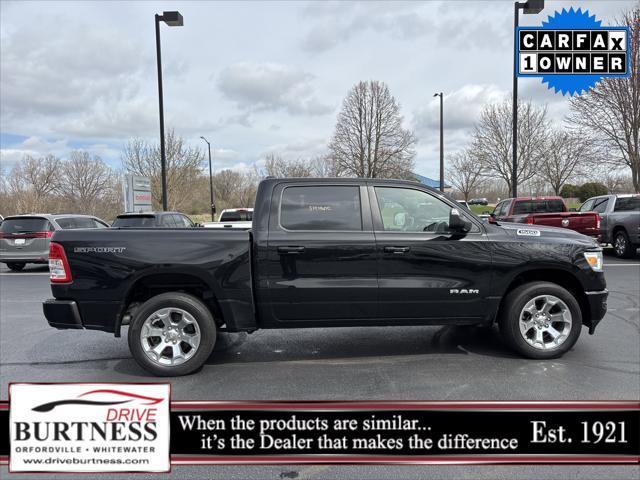 used 2021 Ram 1500 car, priced at $37,356