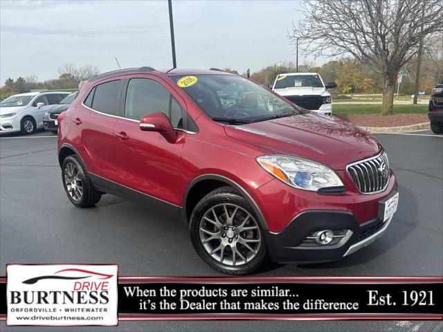 used 2016 Buick Encore car, priced at $14,988