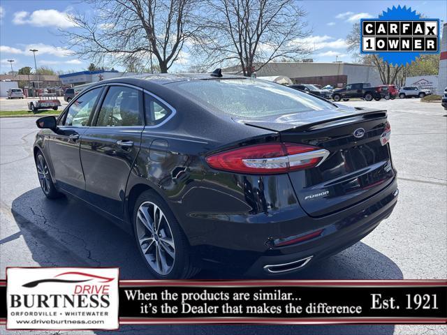 used 2020 Ford Fusion car, priced at $21,988