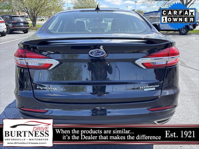 used 2020 Ford Fusion car, priced at $21,988