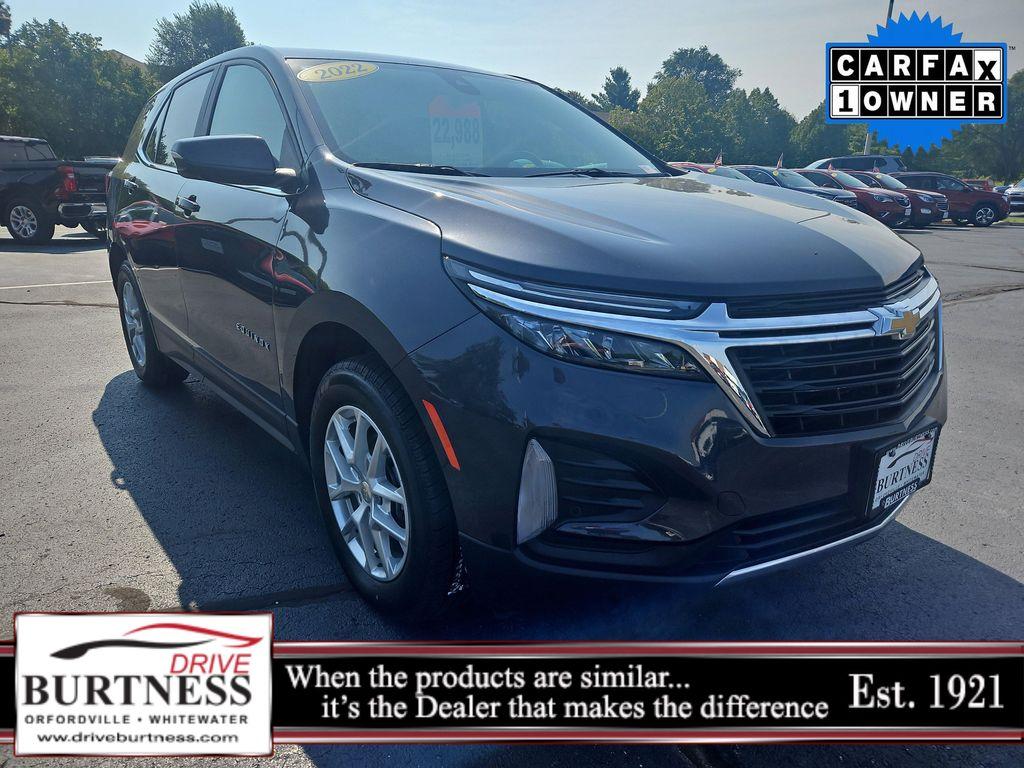 used 2022 Chevrolet Equinox car, priced at $21,333