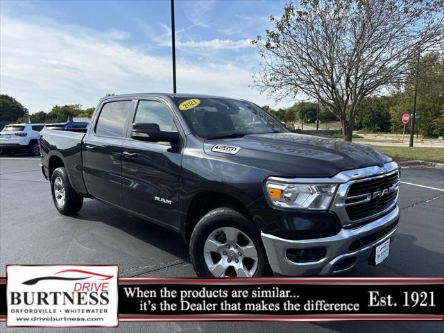 used 2021 Ram 1500 car, priced at $34,525