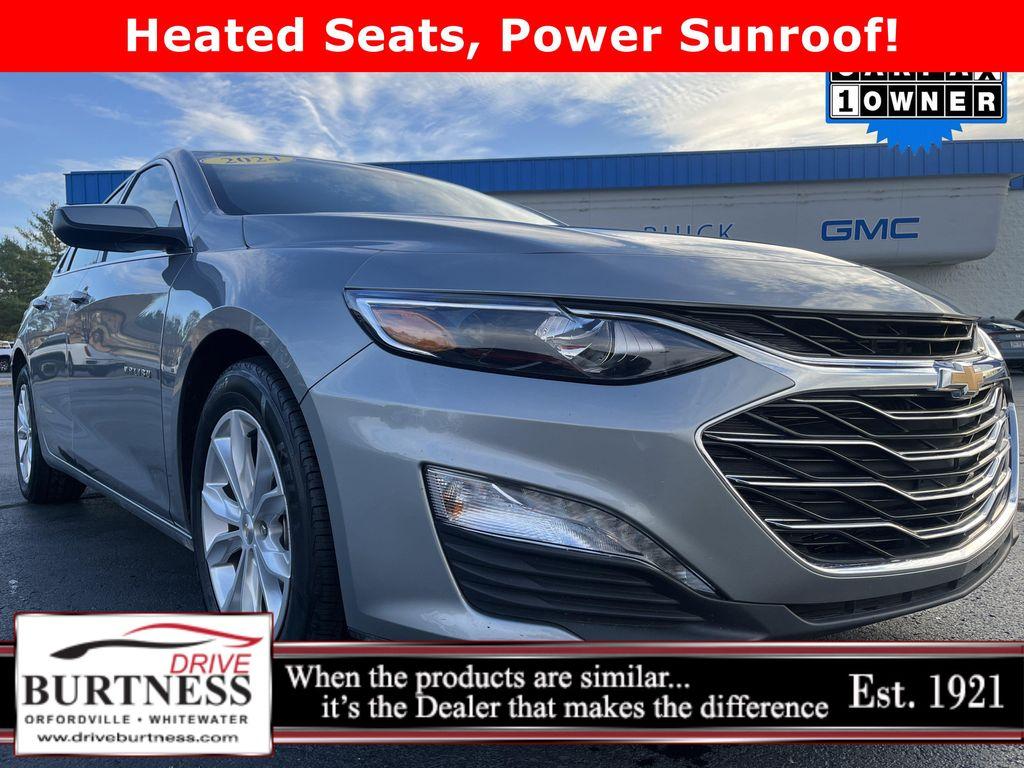 used 2024 Chevrolet Malibu car, priced at $19,687