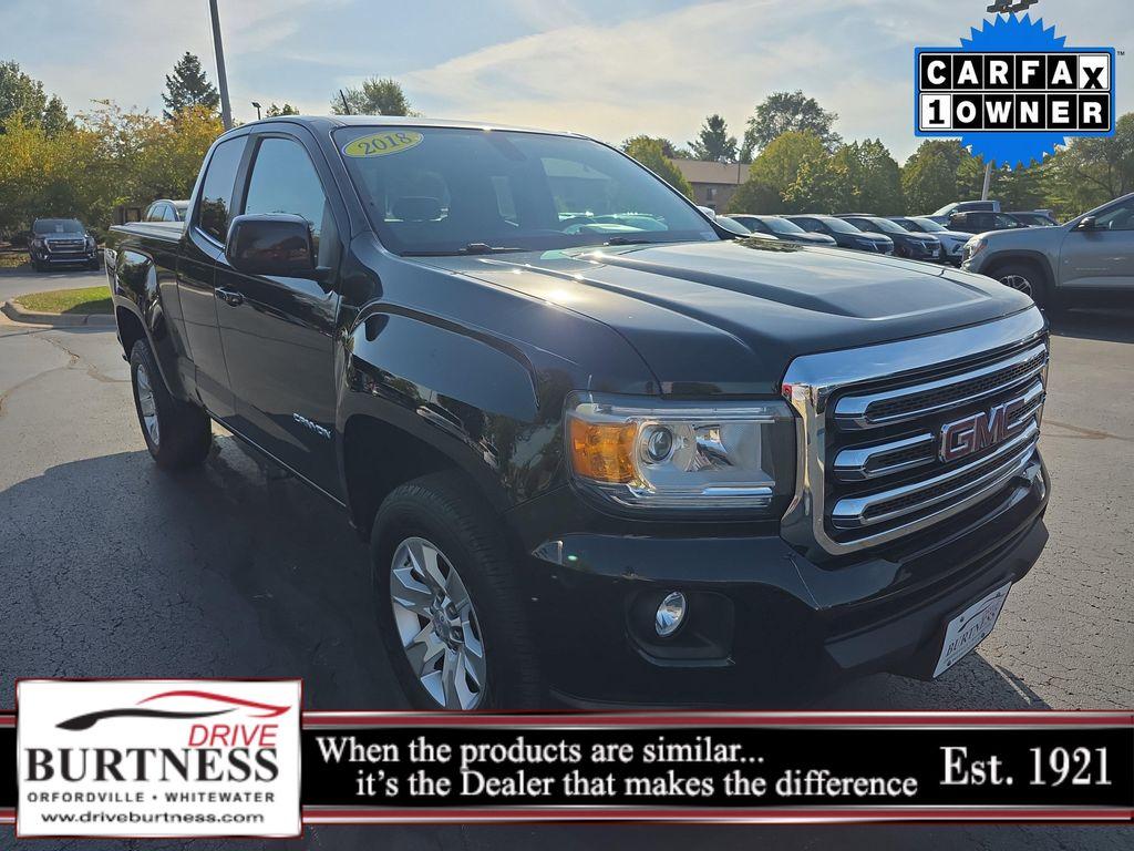 used 2018 GMC Canyon car, priced at $18,389