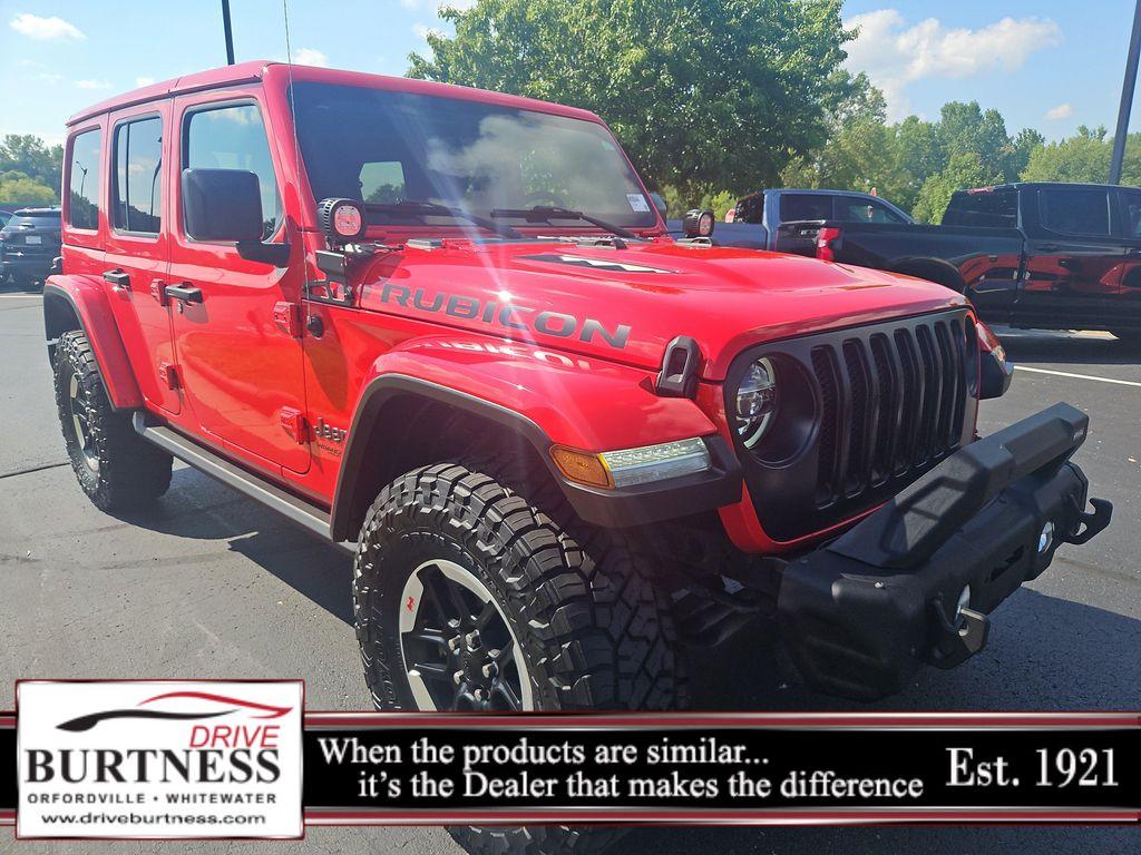 used 2021 Jeep Wrangler Unlimited car, priced at $36,988
