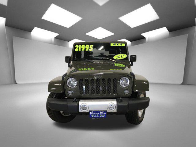 used 2015 Jeep Wrangler Unlimited car, priced at $20,995