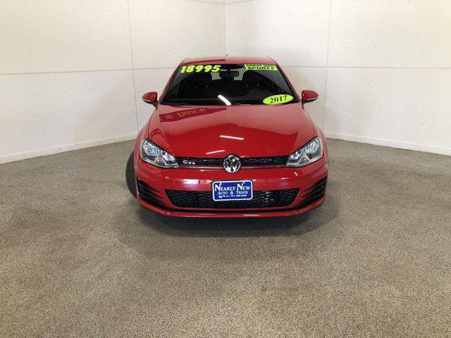 used 2017 Volkswagen Golf GTI car, priced at $18,495