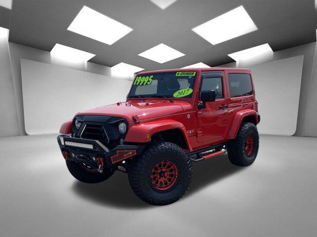 used 2017 Jeep Wrangler car, priced at $19,995