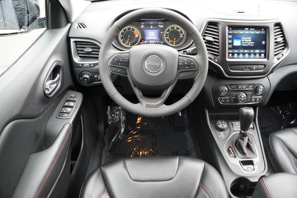 used 2022 Jeep Cherokee car, priced at $27,999