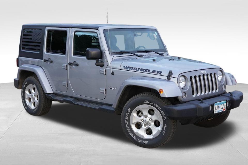 used 2015 Jeep Wrangler Unlimited car, priced at $24,446