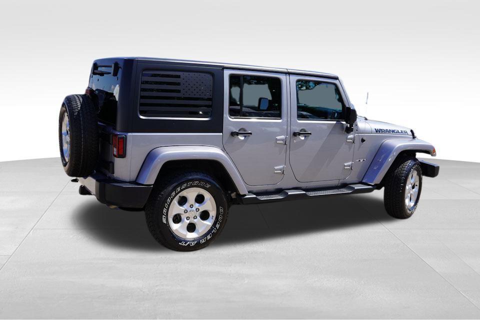 used 2015 Jeep Wrangler Unlimited car, priced at $22,996